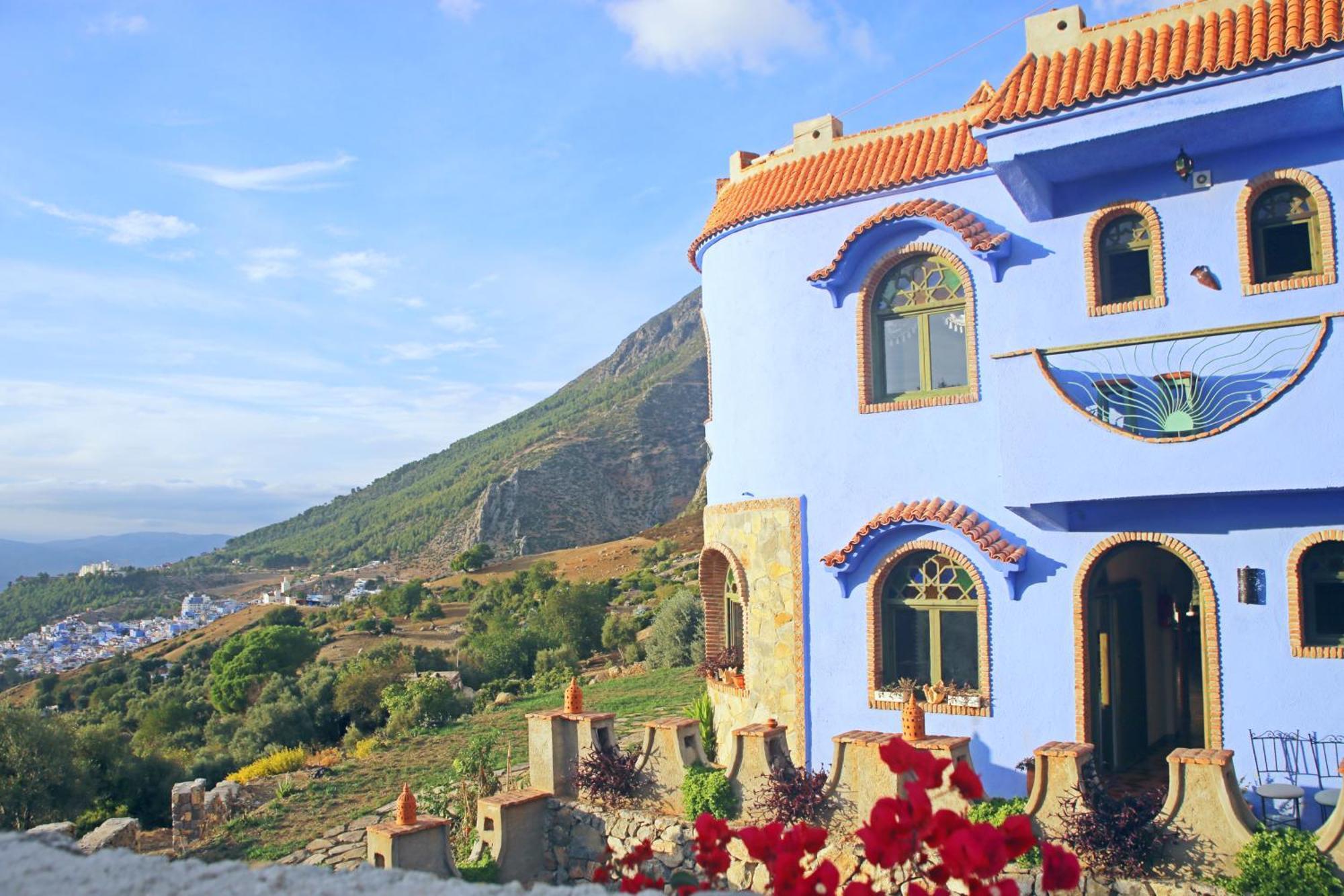 Hotel Haven Hills Social Club Chefchaouen Exterior foto